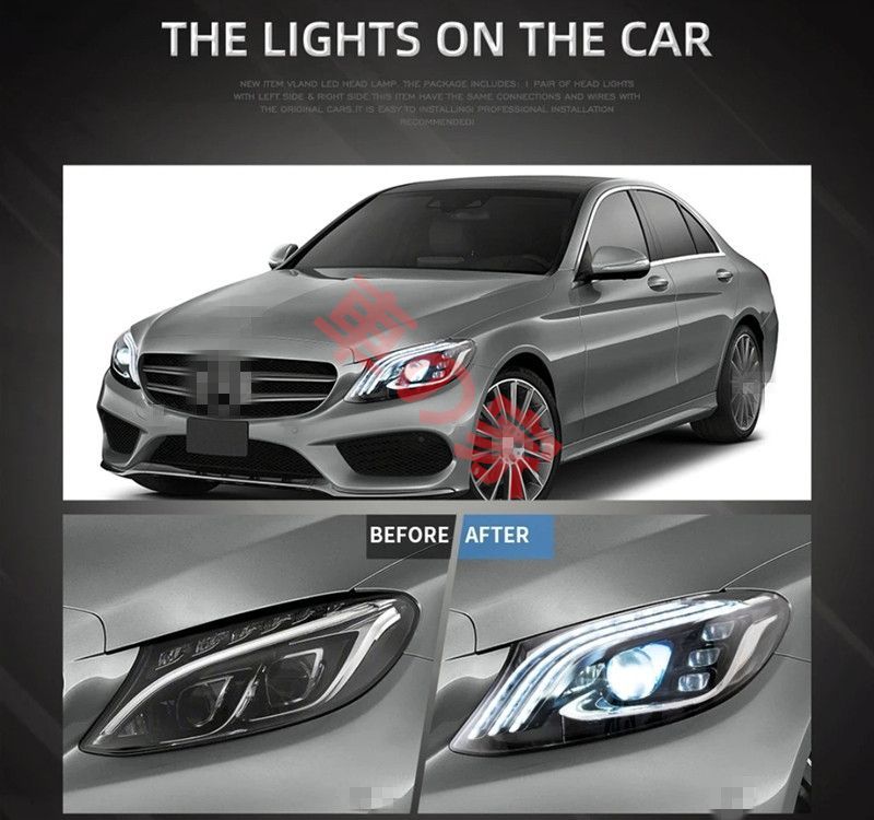 メルセデス・ベンツ W222 Sクラス用 純正ヘッドライト左右 001 w222