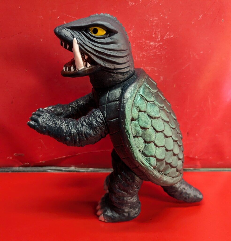 マーミット ビニールパラダイス 限定版 ガメラ 未使用品 マーミット ビニールパラダイス ガメラ(深緑成型/甲羅