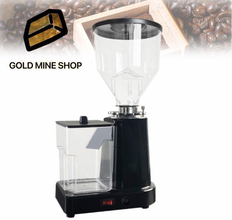 250W 電動コーヒー豆グラインダー 1L プロフェッショナルコーヒーグラインダー 60mm 研削刃 20 研削設定 キッチン カフェ バー ホテ