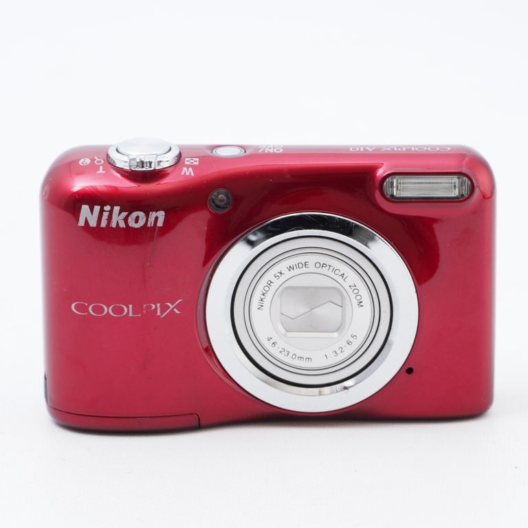 ヴィンテージ復刻 Nikon デジタルカメラ COOLPIX A10 レッド 光学5倍