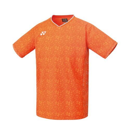 ヨネックス メンズゲームシャツ（フィットスタイル） オレンジ SS