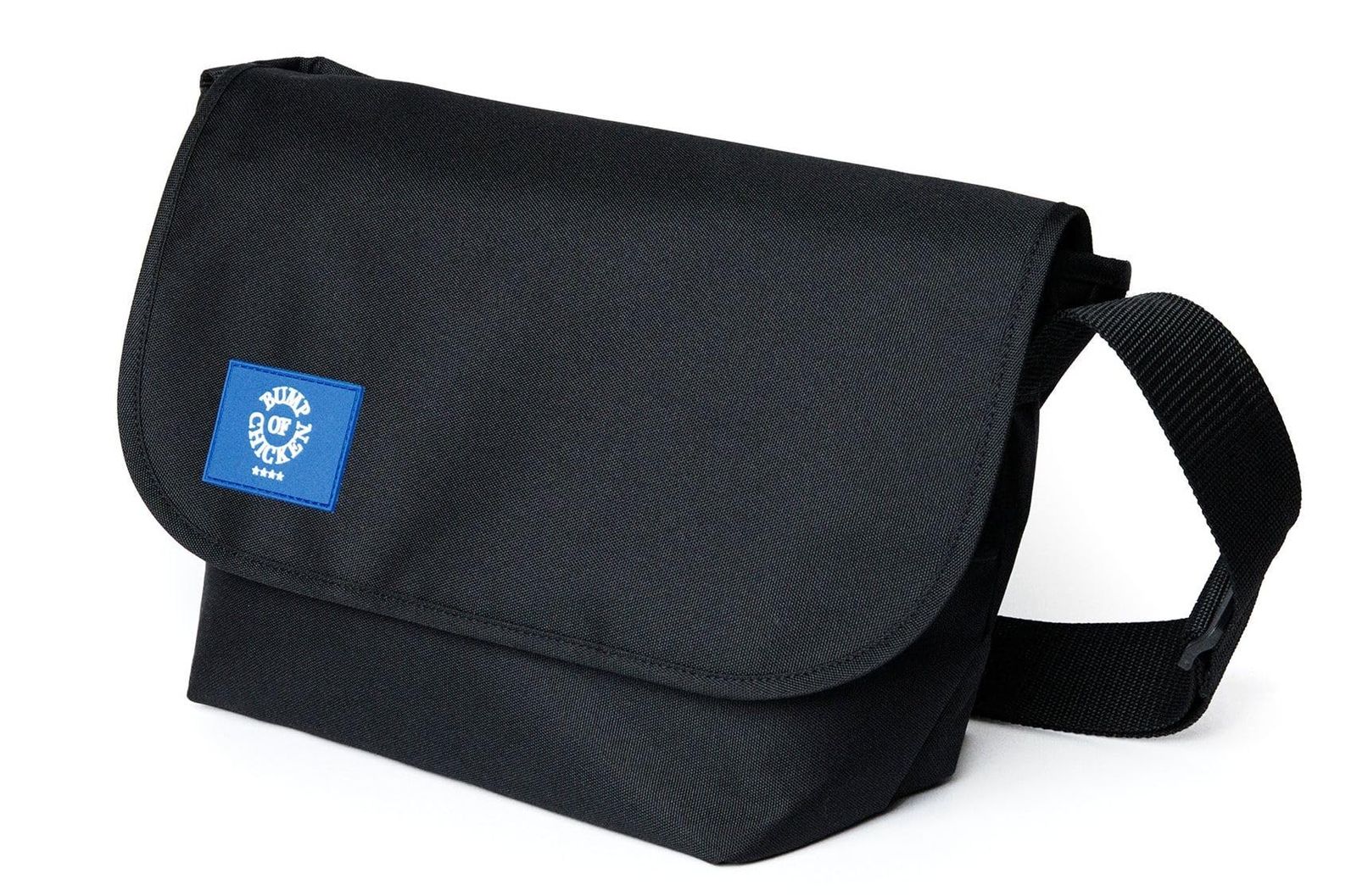 BUMP OF CHICKEN バンプオブチキン ロゴ メッセンジャー バッグ ショルダーバッグ BLACK