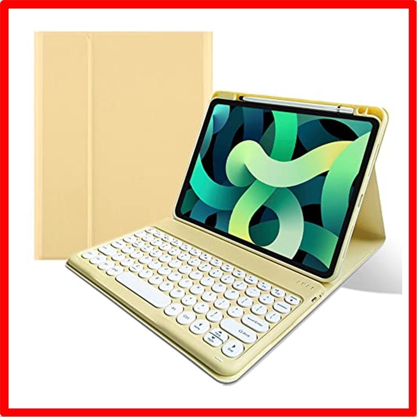 匿名配送】 iPad9/iPad8/iPad7/iPadAir3/Pro10.5_黄色 iPad 9 iPad 8