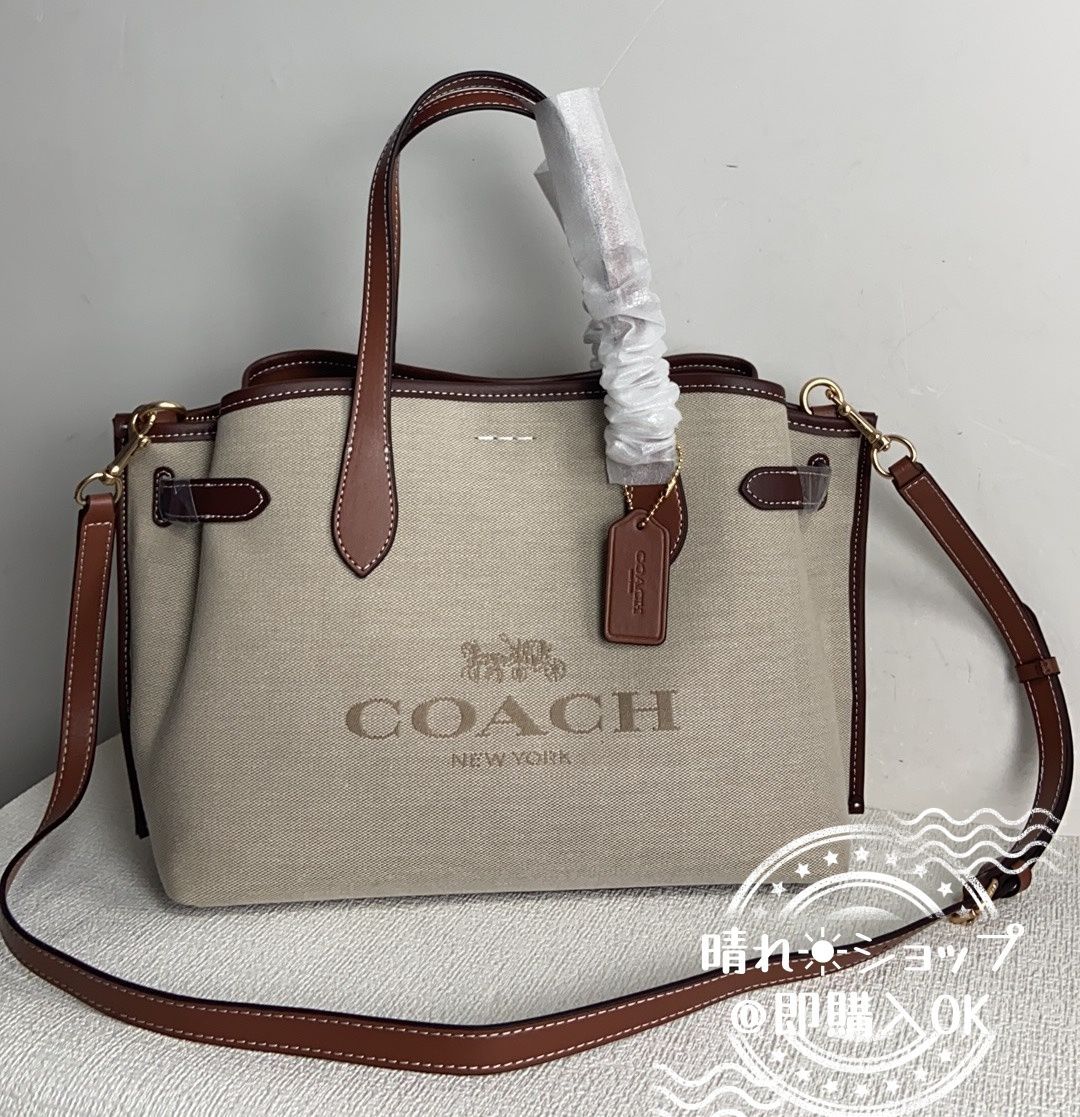 3月新作】COACH / コーチ CH195 CH187 CH190 キャンバス バッグ CH189 キャンバス ショルダーバッグ COACH  クラシックロゴ HANNA シリーズ CARRYALL 内蔵多機能ポケット - メルカリ