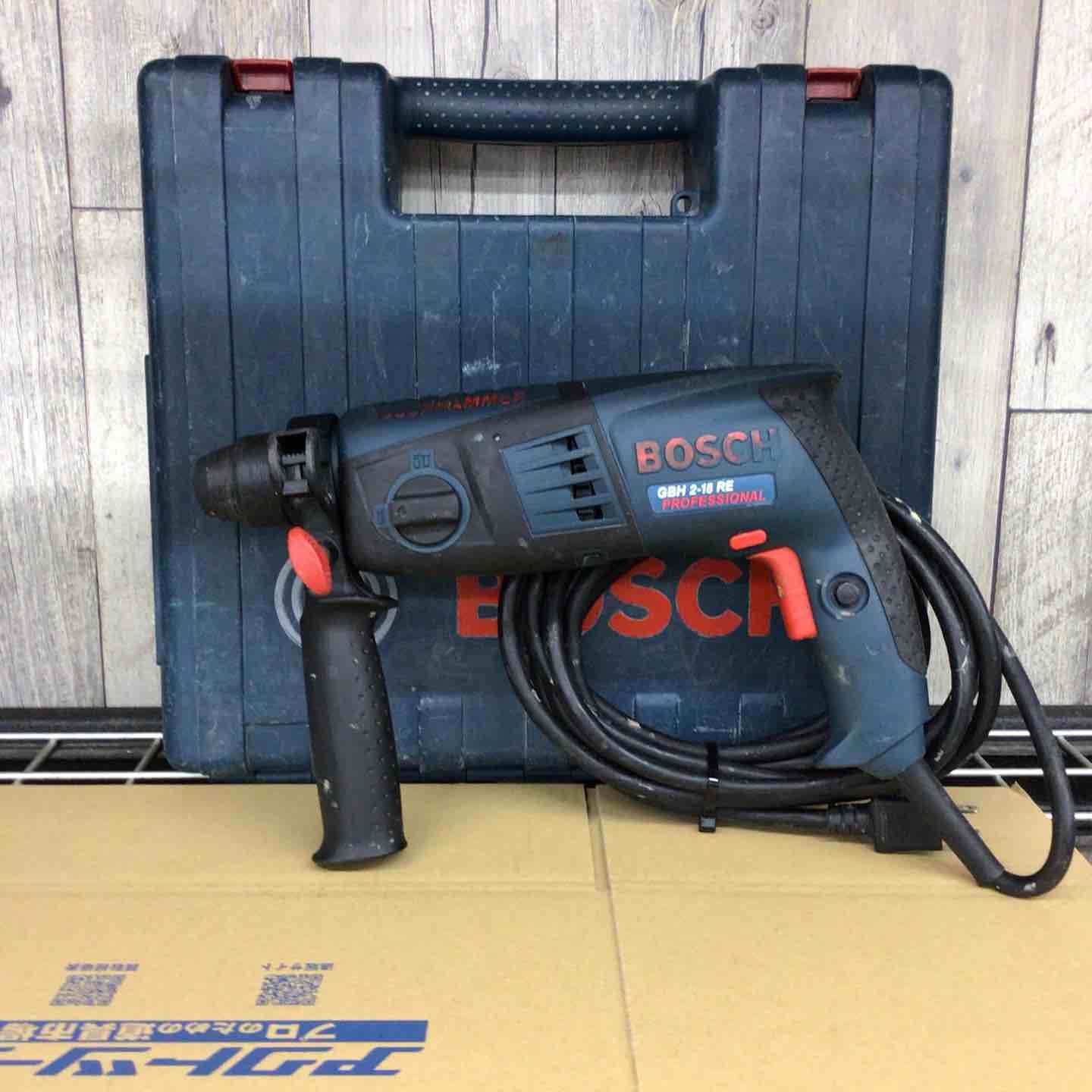 ボッシュ GBH2-18RE ハンマードリル【リライズ野田愛宕店】【店頭取引限定】【中古】管理番号：ITETP5CJLYRC 楽天市場】ボッシュ gbh2－18reの通販