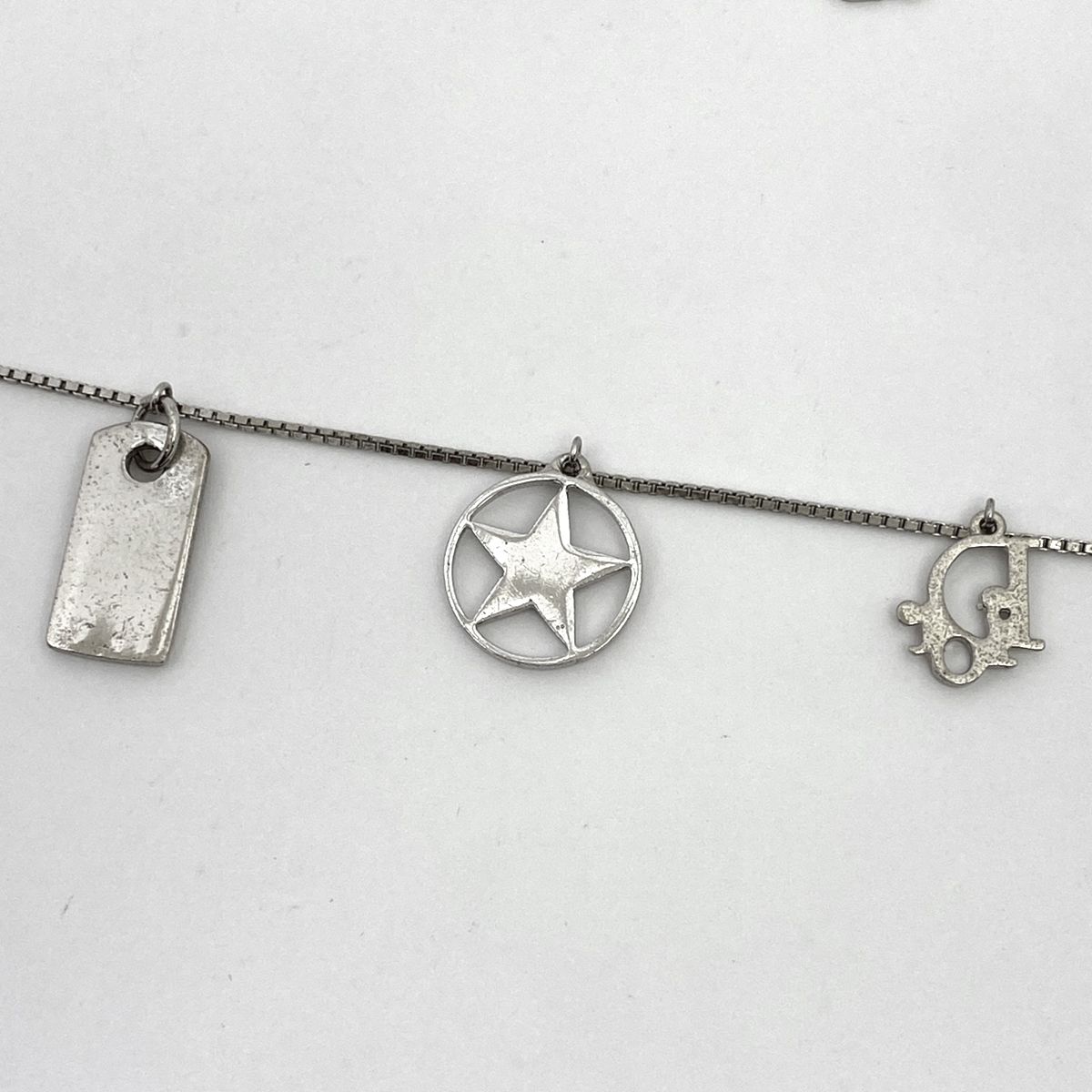 Christian Diorロゴスターモチーフネックレス Christian Dior