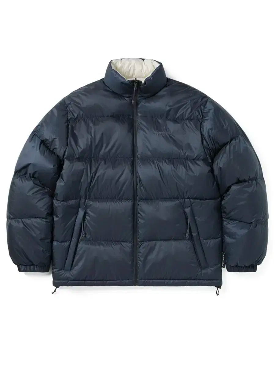 ディスイズネバーザット リバーシブル ダウン ネイビー