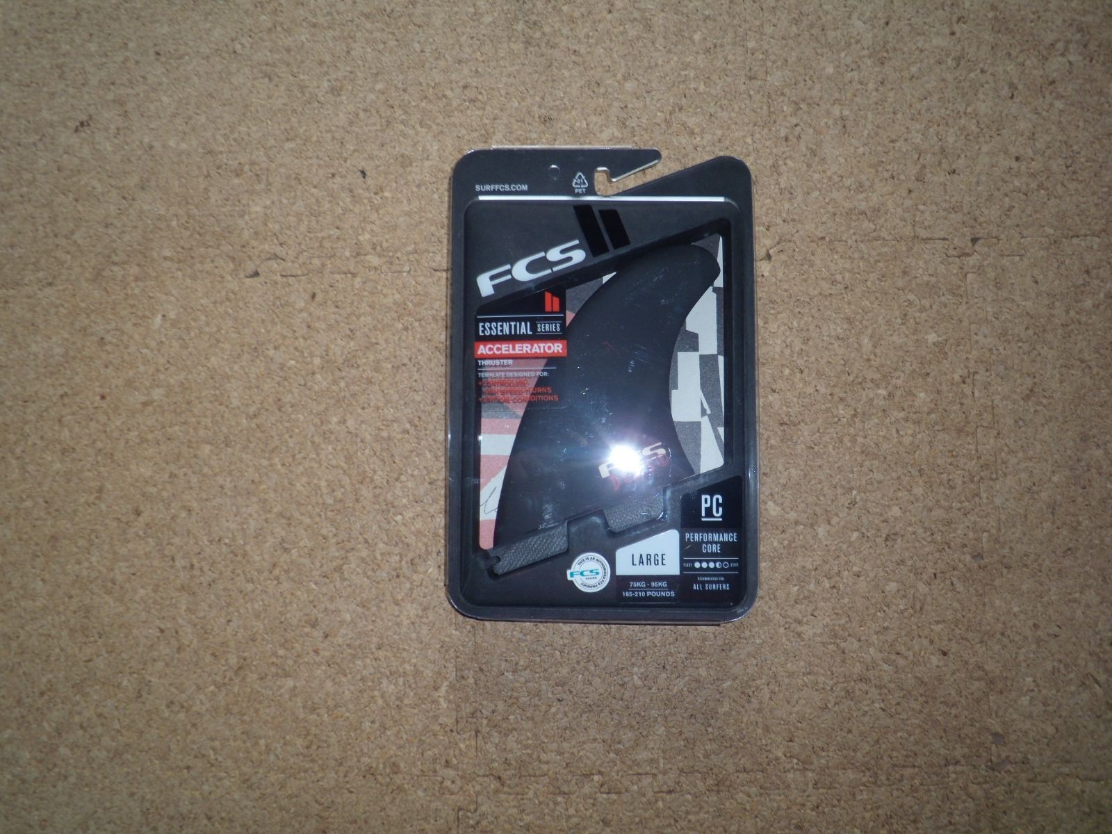 送料無料△FCS II Deus Tri PC Large Fins 新品 【公式通販】