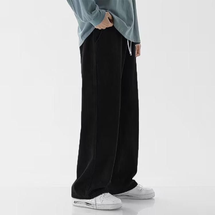 ダークブルー ストレートレッグパンツ サイズ3 Love,Bonito（ラブボニート）の「モリーハイウエストストレート
