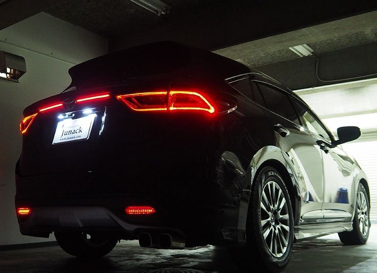 M s 60ハリアー 後期 2017.06-2020.06 Junack リ ザード TC LED テール イルミネーション ジュナック 社外 パーツ ZSU60W ZSU65W ASU60W ASU65W 60系 60 ハリアー LZR-TC-T1 FFCRYSTALESIA_COM