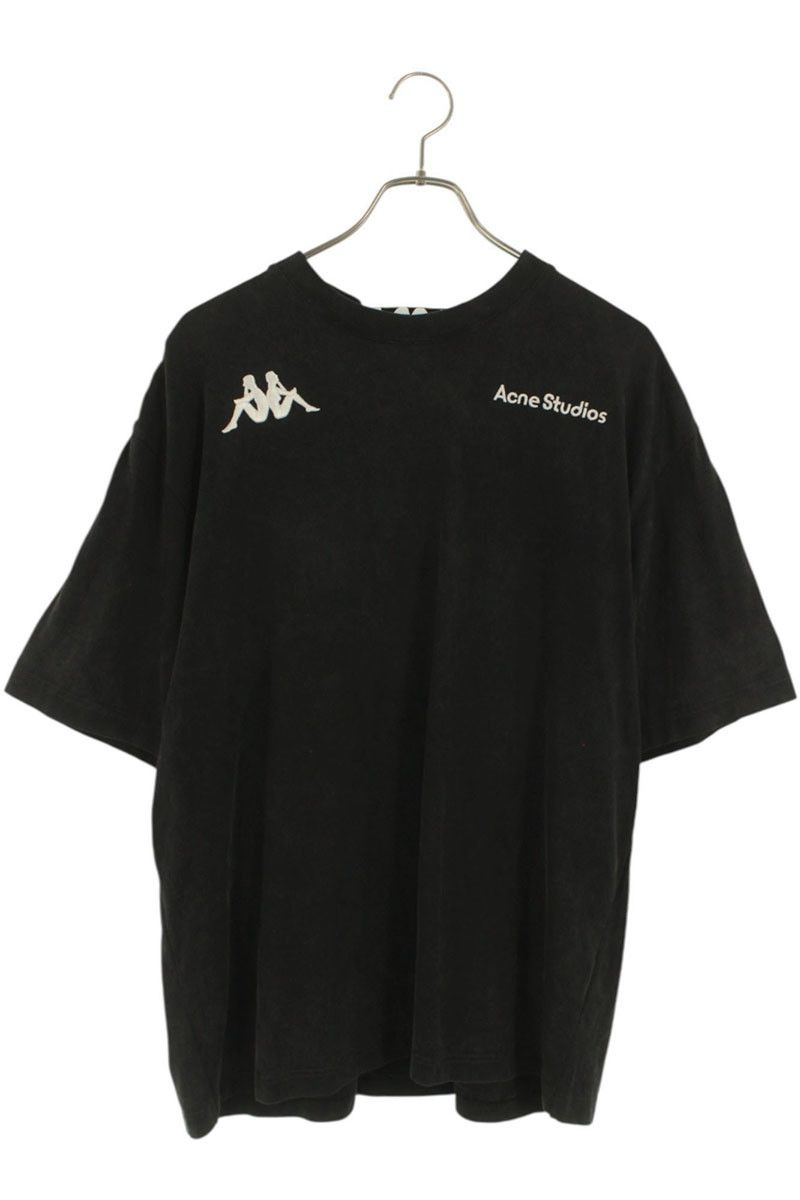 acne studios アクネストゥディオズ スキッパー ニットシャツ アクネストゥディオズ ×カッパ SP-UX-TSHI000049 フロントロゴ