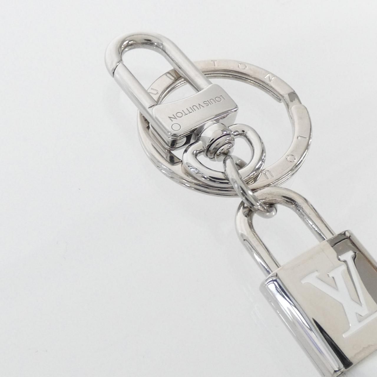 ルイヴィトン エキゾチック レザー キーホルダー LVパドロック