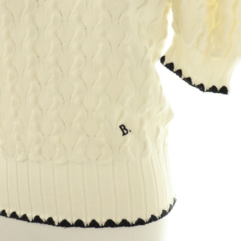 正規品 Bibiy B.PUFF KNIT ビビィ Bibiy B.PUFF KNIT ニット セーター F オフホワイト