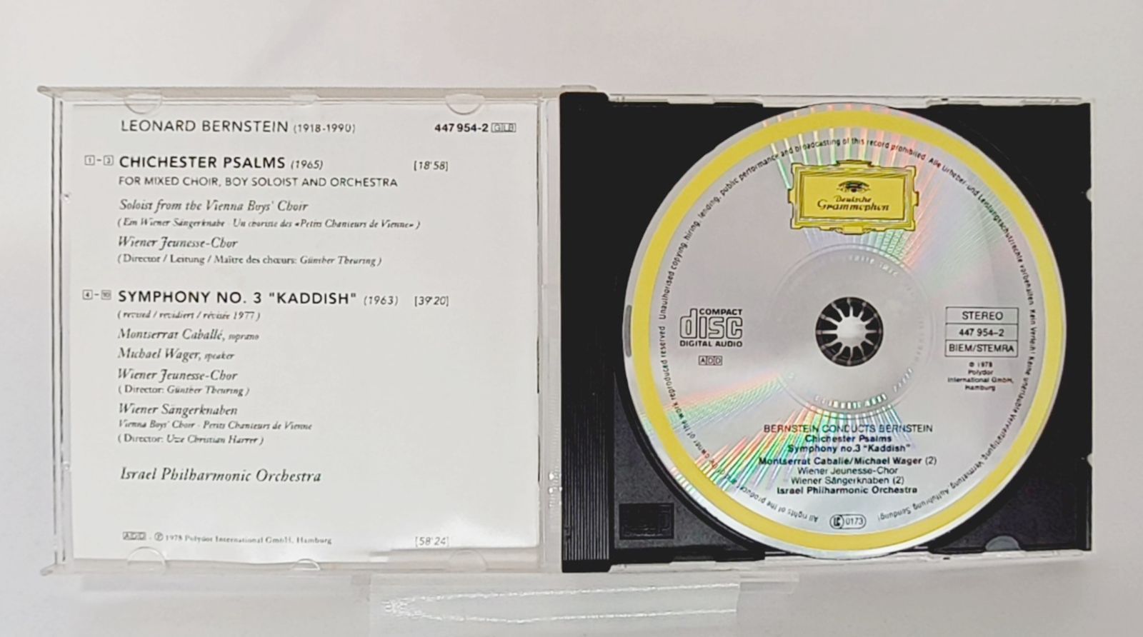 その他 Symphony 3 Kaddish / Chichester Psalms [CD] Symphony 3: Kaddish / Chichester Psalms: Bernstein, Leonard