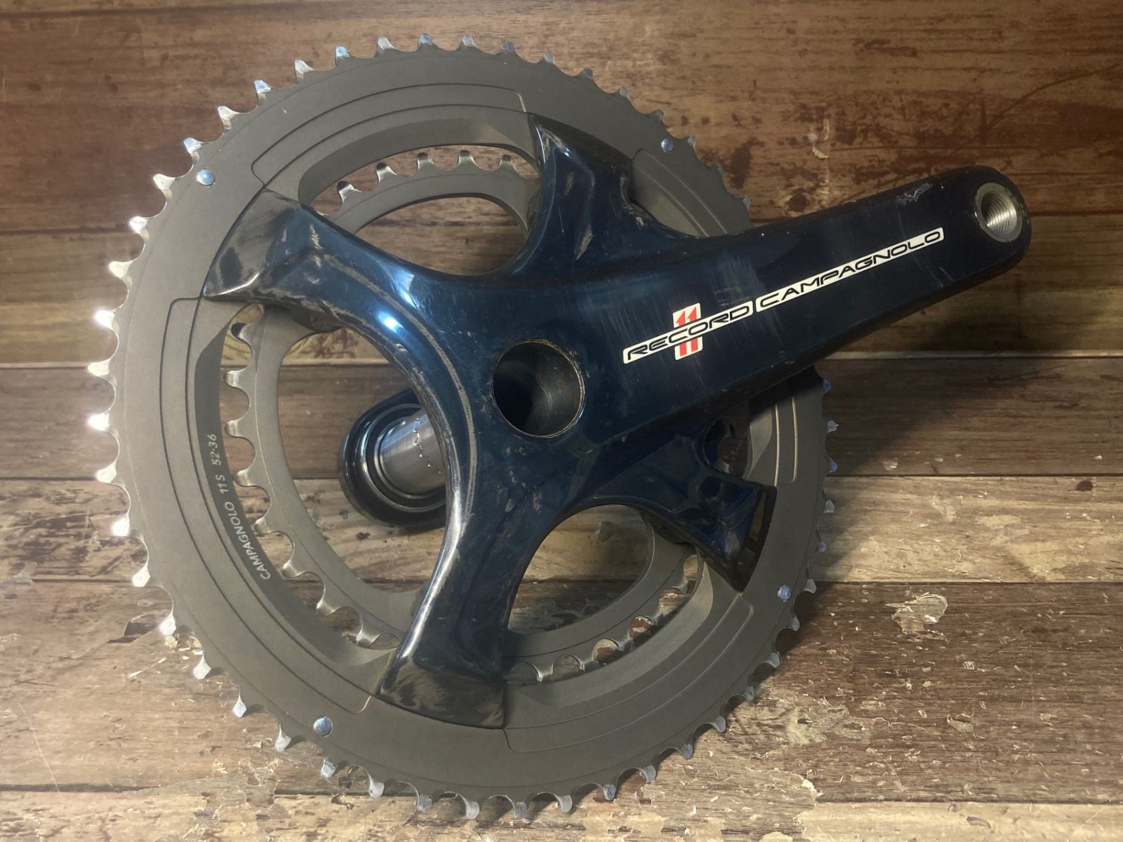 IB220 カンパニョーロ CAMPAGNOLO レコード RECORD ULTRA TORQUE カーボン クランクセット 170mm 52/36T  4H - メルカリ