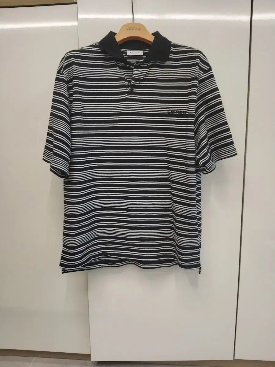 COVERNAT(カバーナット) ストライプ ポロTシャツ