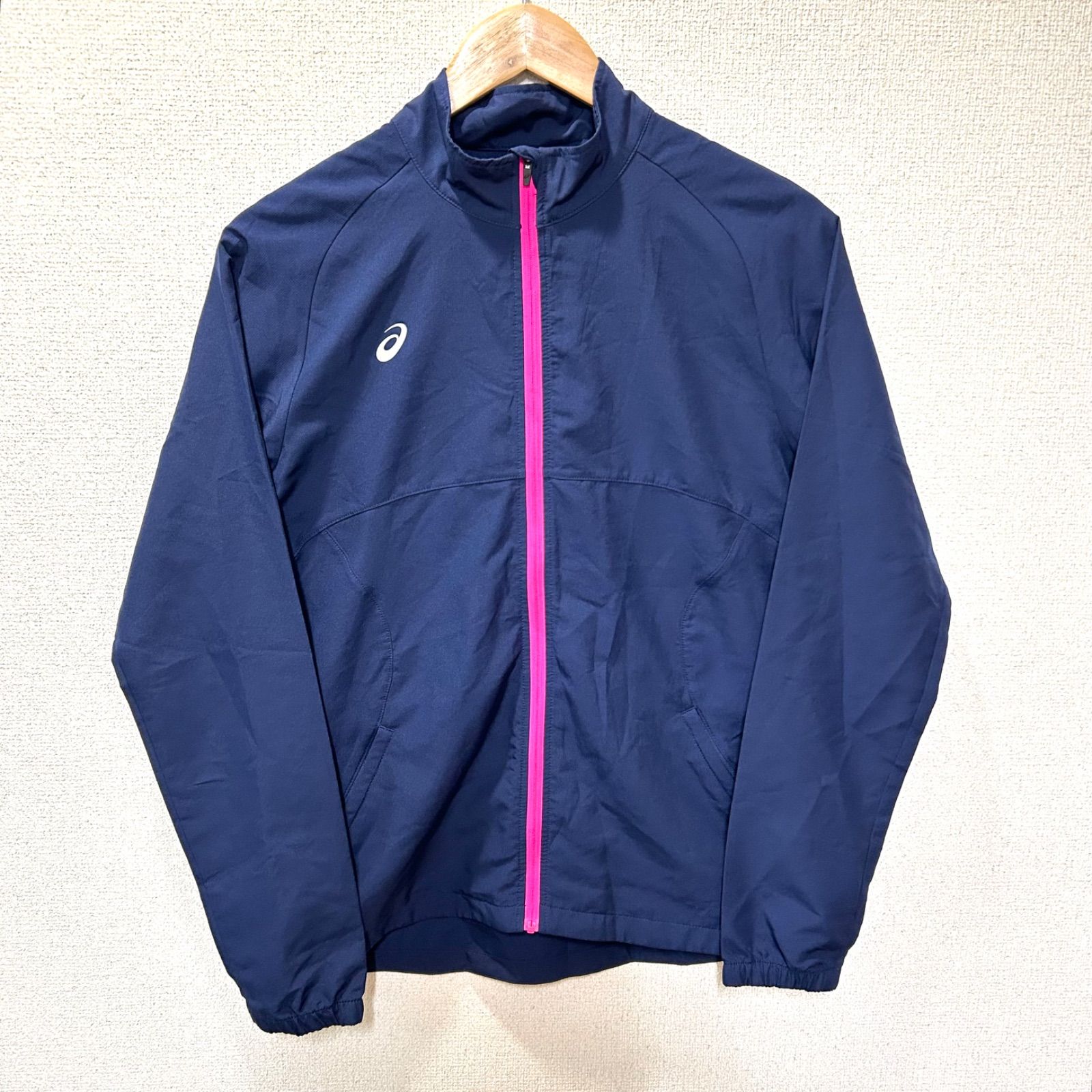 w^)b asics アシックス ブルゾン ジャンパー ジップアップ スポーツ 