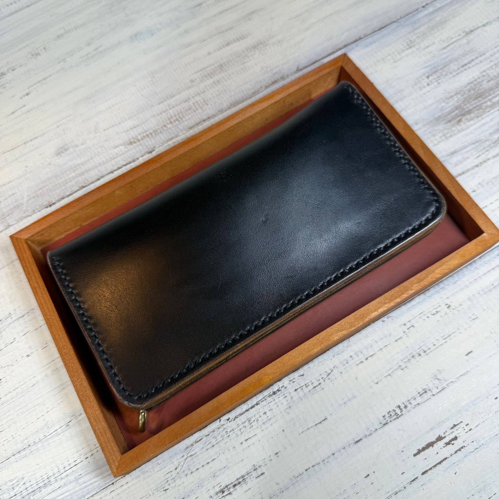 【高額売筋】 トラッカーウォレット ロング 3層】ホースバット ゴールド 財布・ケース・小物入れ