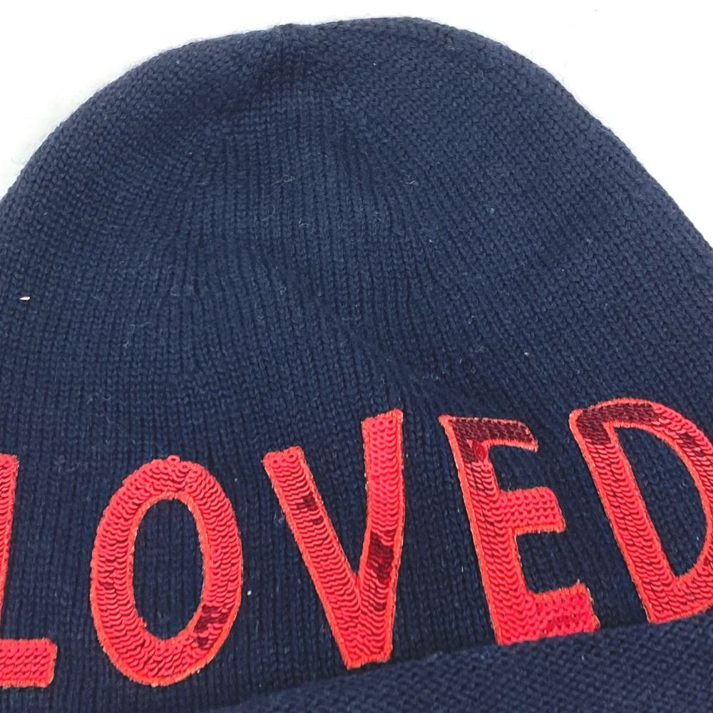 GUCCI LOVEDニット帽 GUCCI グッチ ニット帽 ラブ ロゴ LOVED ウール - メルカリ