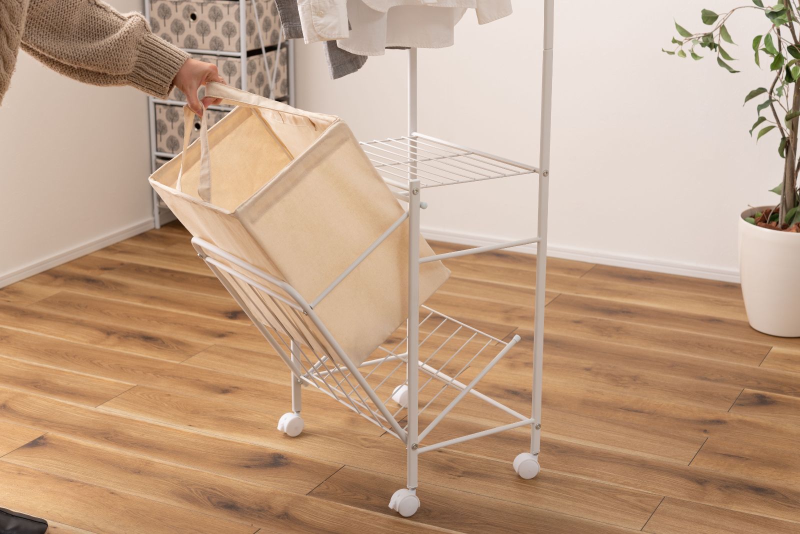 バスケット付き シンプル