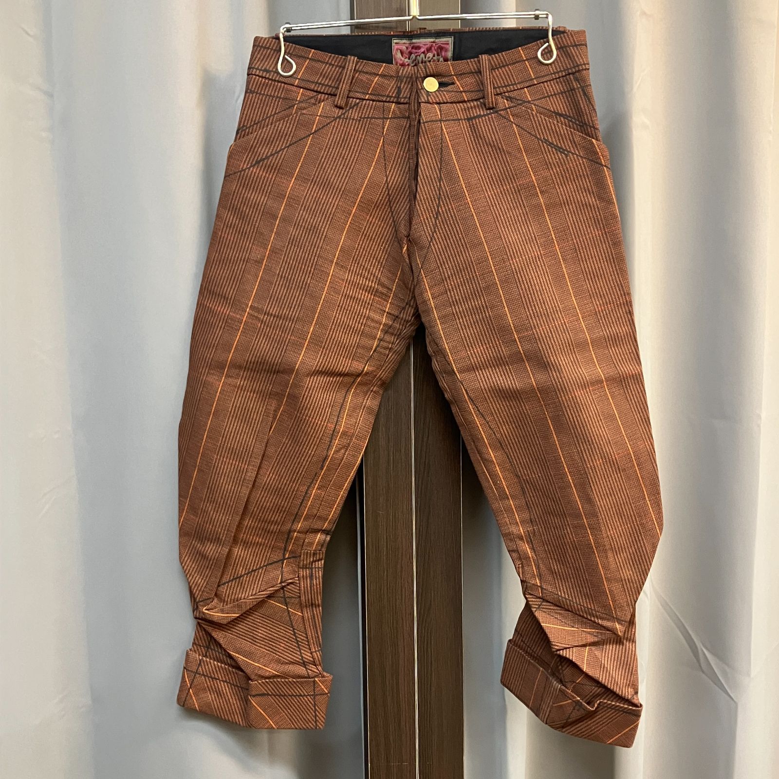 Nemeth 立体裁断パンツ チェックショーツ クリストファーネメス パンツ