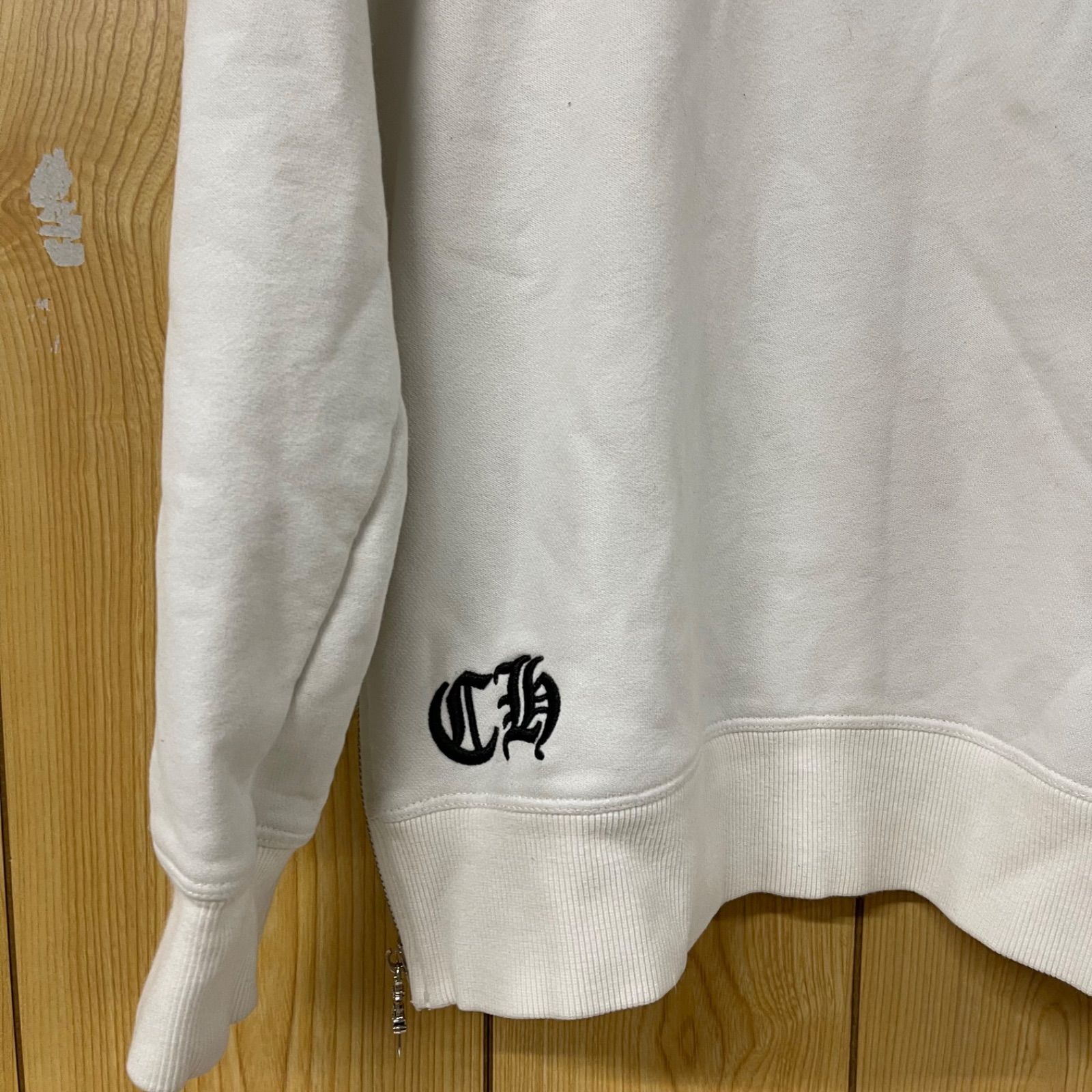 23 正規タグ付 クロムハーツ トレーナー 2XL ファスナー