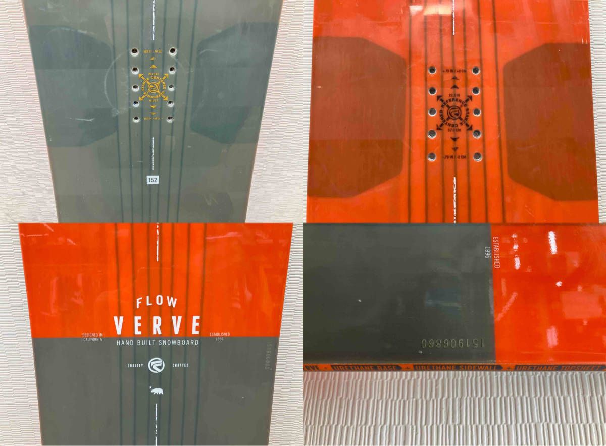 FLOW VERVE フロー ヴァーヴ 2016年モデル 152cm スノーボード板