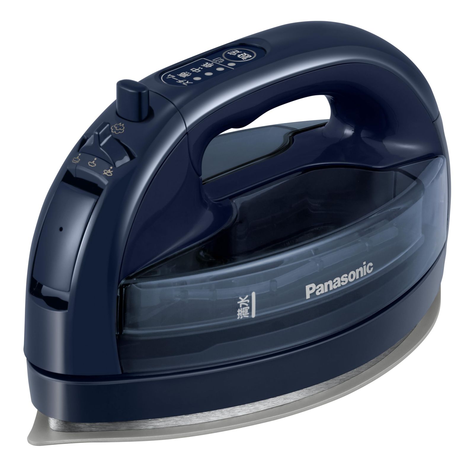 パナソニック Panasonic 2025 コードレス パナソニック コードレススチーム Wヘッドアイロン セラミックコート 除菌 ダークブルー カルル NI-WL508-A ダークブルー 旧モデル