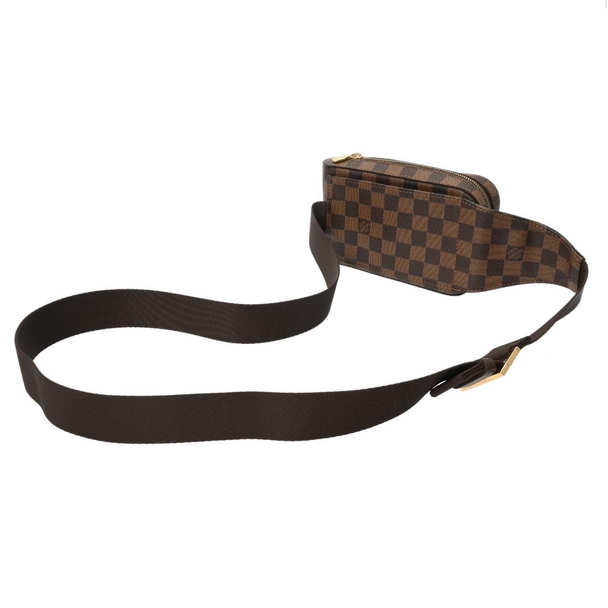 ルイヴィトン ダミエ ジェロニモス 後期型 ブラウン N51994 メンズ ダミエキャンバス ボディバッグ