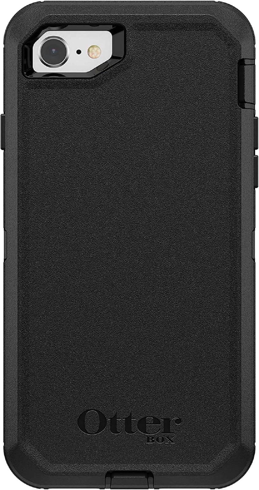 OtterBox Defenderシリーズケース iPhone SE 第3世代 2025 iPhone SE 第2世代 2020 iPhone 8 iPhone 7 プラスではありません 用 - ケースのみ - 非小売パッケージ - ブラック ブラック