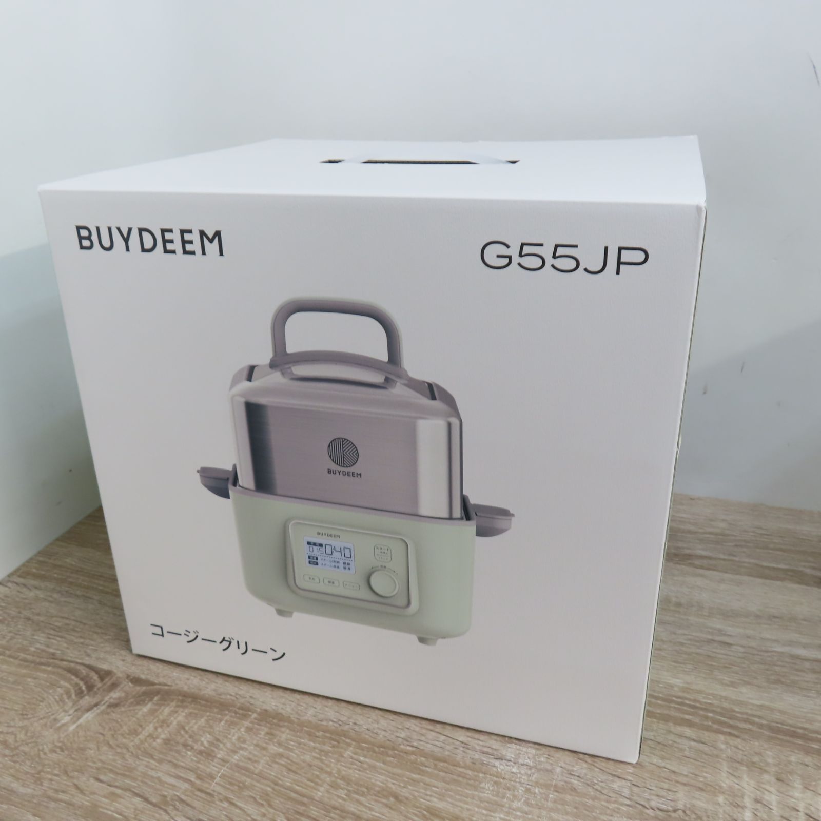 未使用品 BUYDEEM バイディーム マルチファンクション 電気スチーマー 