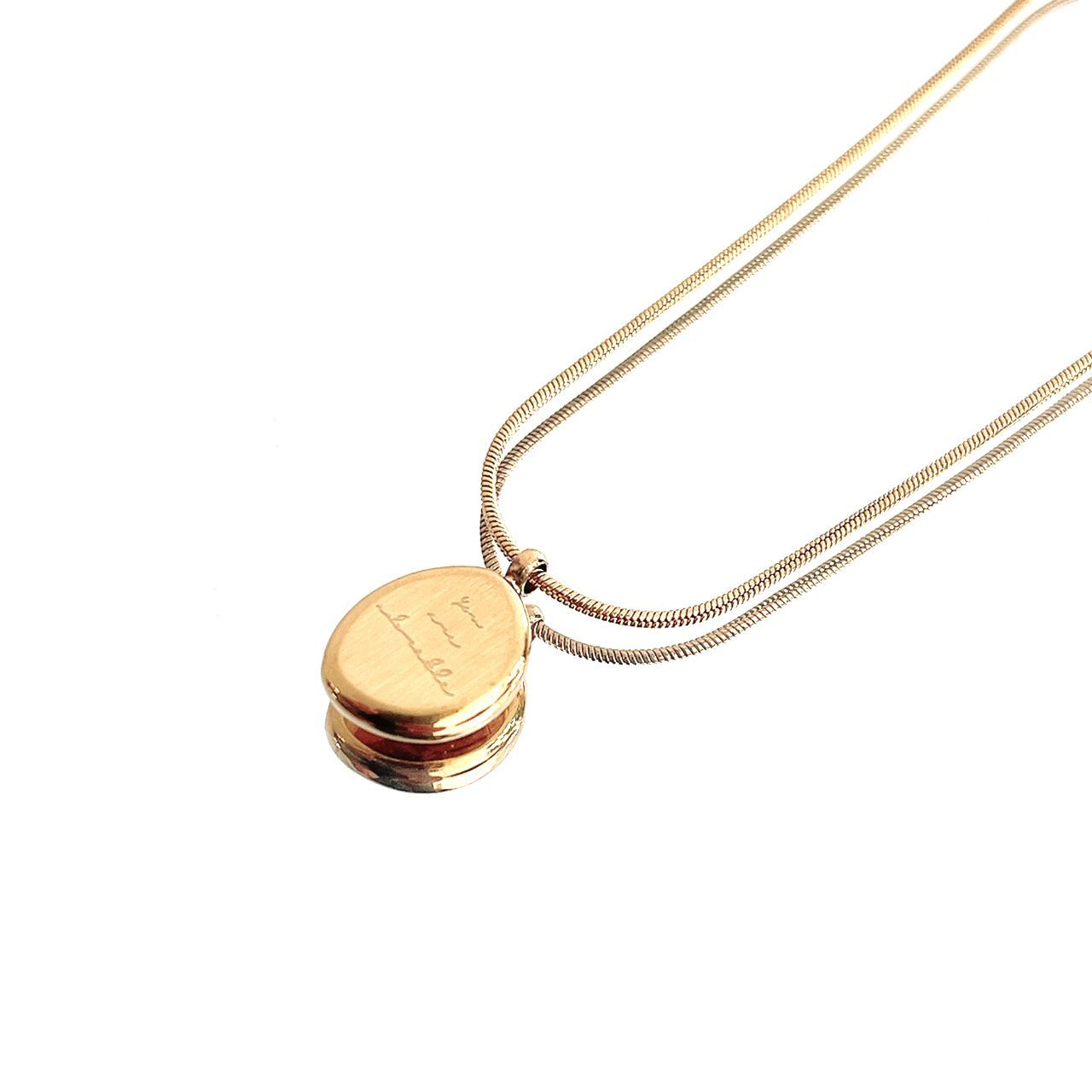 つけっぱなしOK！手作り感あるコイン サージカルステンレス ネックレス【stn03】 - メルカリ