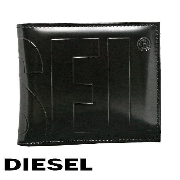 ディーゼル DIESEL 二つ折り財布 BOLD MESSAGE 折りたたみ