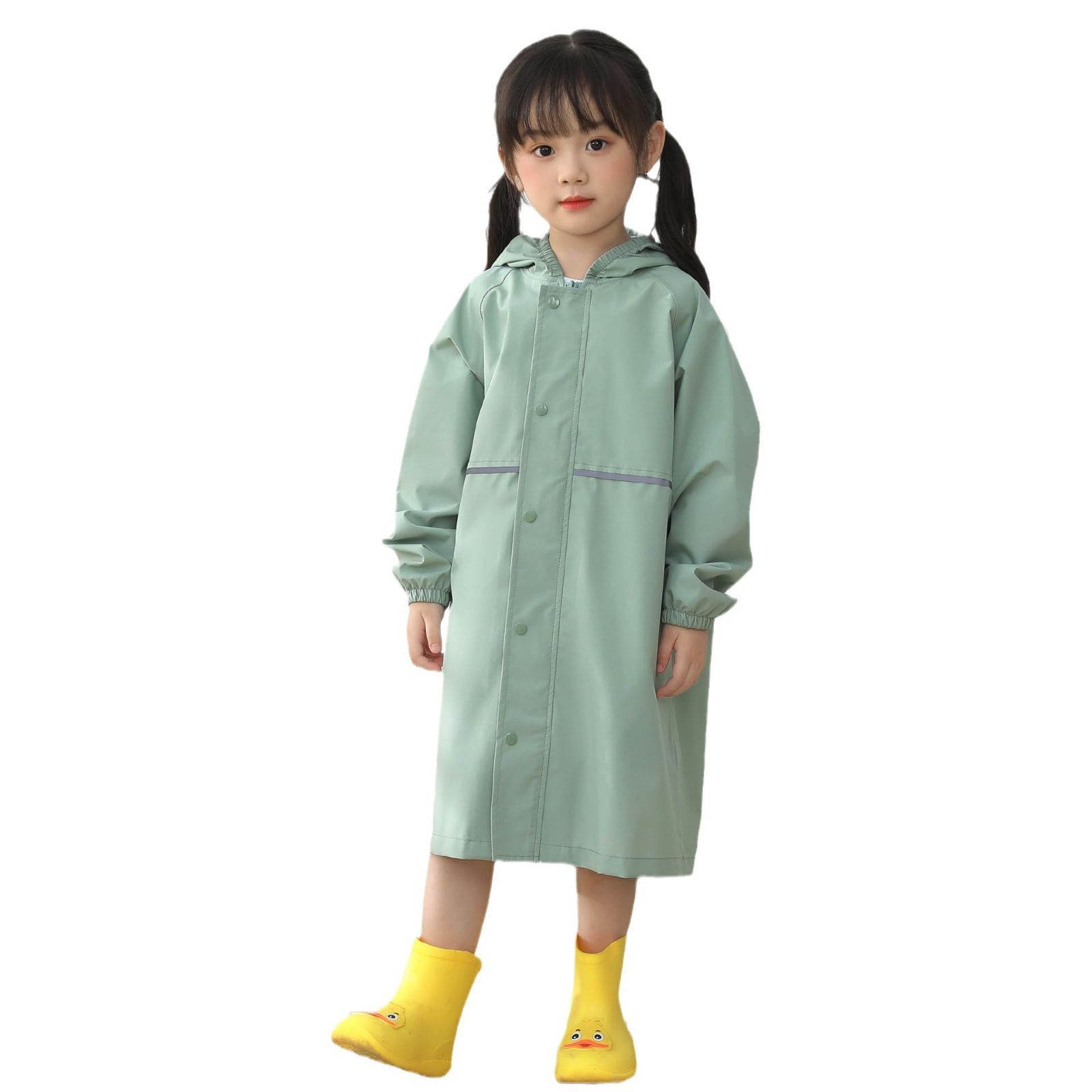 【未使用品】梅雨対策 レインウェア 在庫処分】ランドセル対応 雨合羽 レインポンチョ 梅雨対策