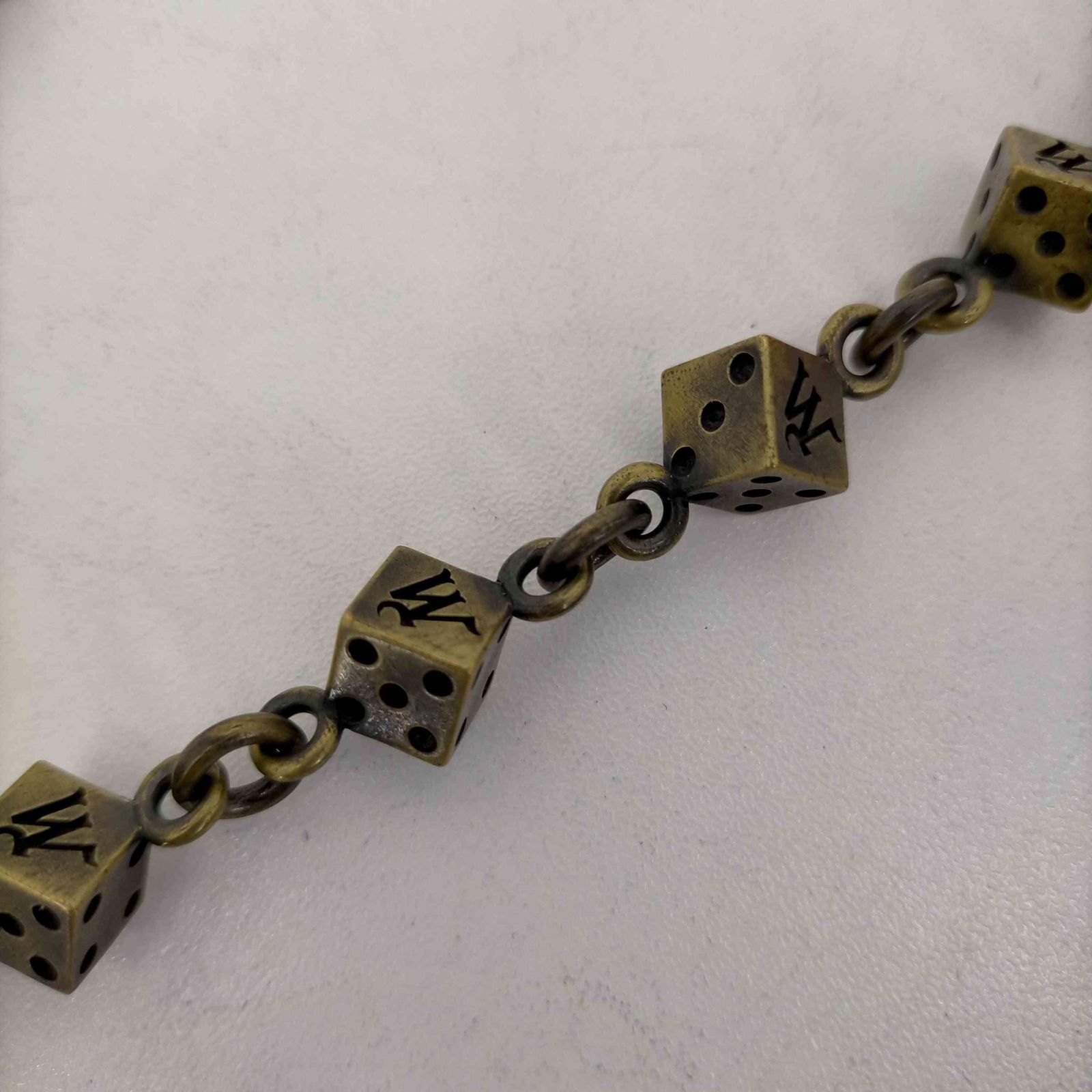 ウィアード WEIRDO WEIRDO GEAR HEAD WALLET CHAIN ダイス 真鍮