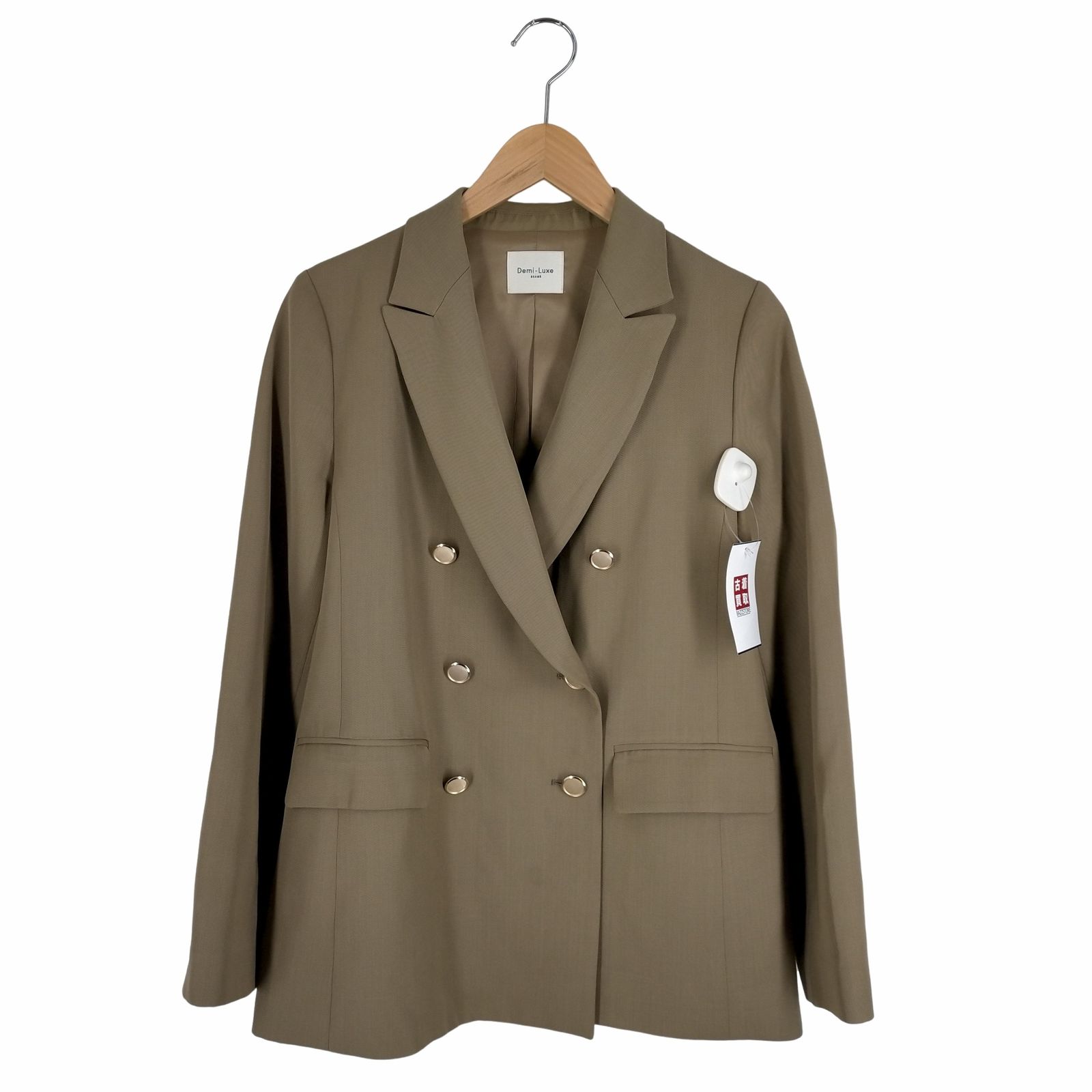 デミルクスビームス Demi-Luxe BEAMS 20SS ドライツイル ダブル
