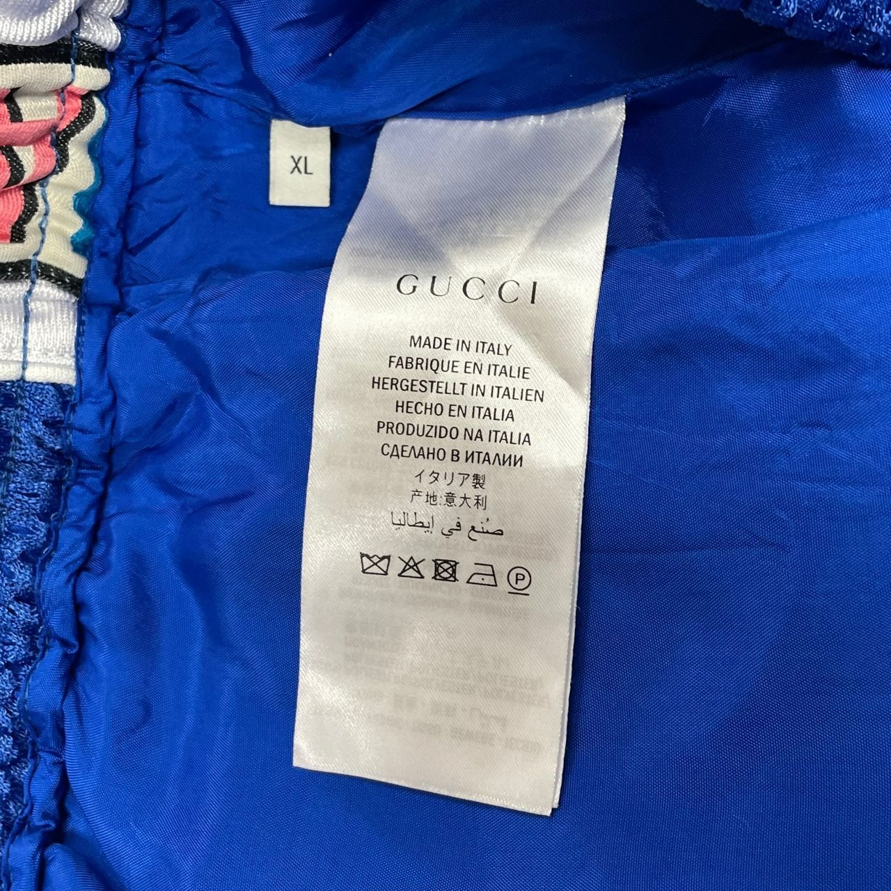 国内正規 GUCCI 18SS Net Jacket with Magnetismo Stripe メッシュ