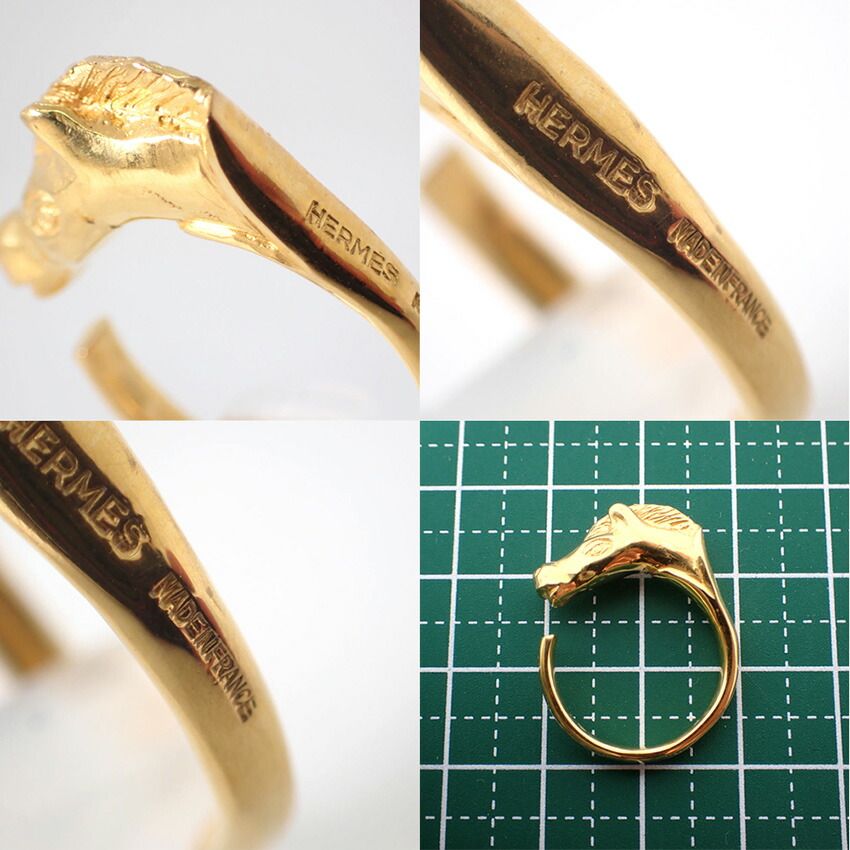 HERMES/エルメス シュバルホース リング /13号/g485-72 - メルカリ 