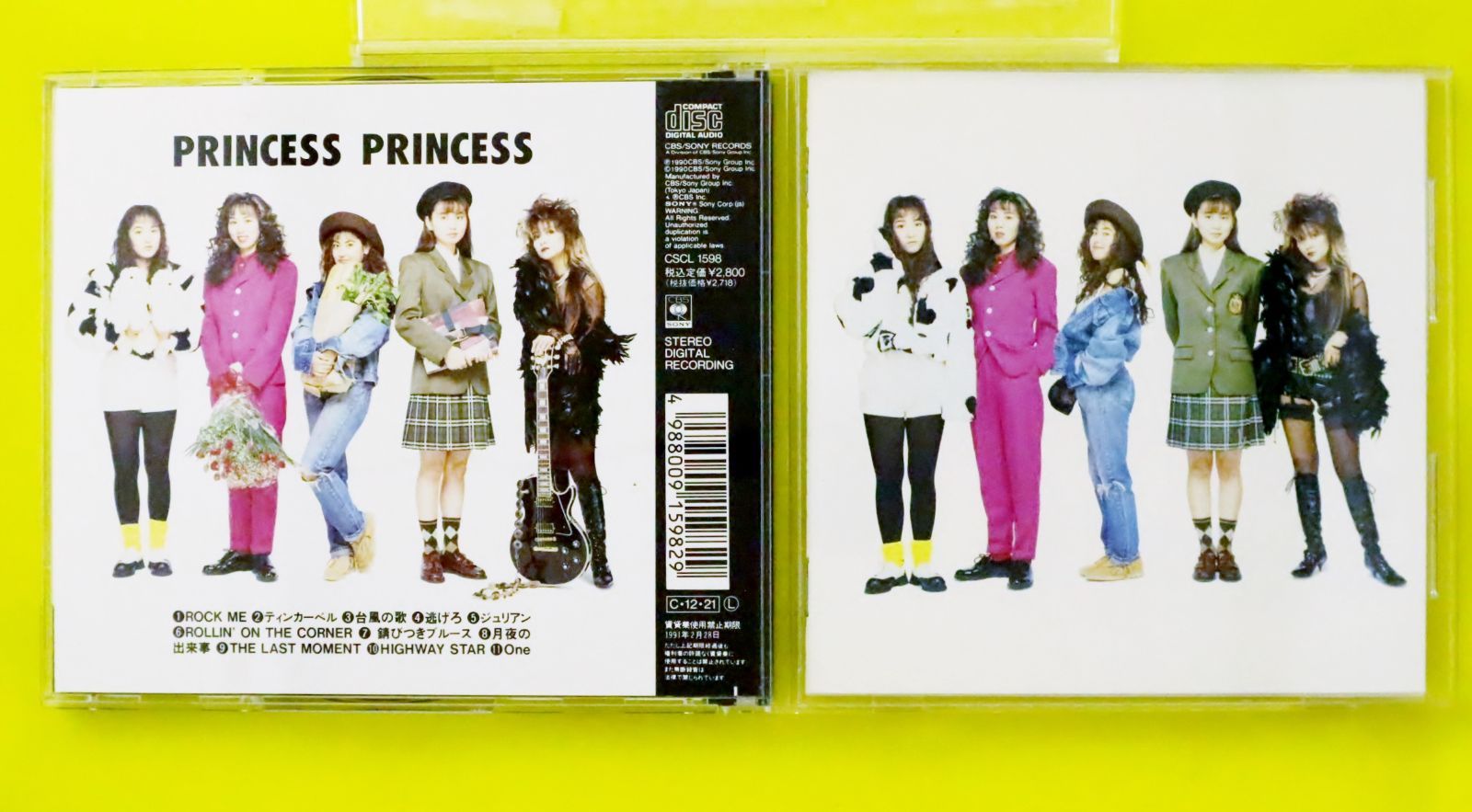 国内盤CD☆プリンセス プリンセス/PRINCESS PRINCESS□ PRINCESS