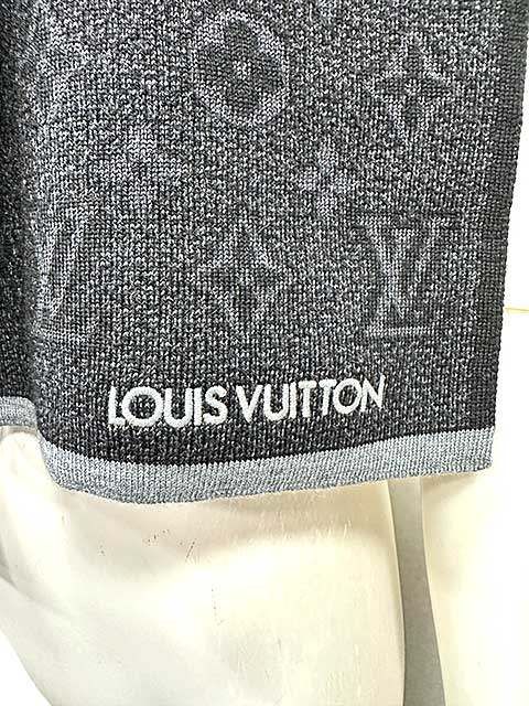 中古】【美品】LOUIS VUITTON ルイヴィトン マフラー マイ・モノグラム  