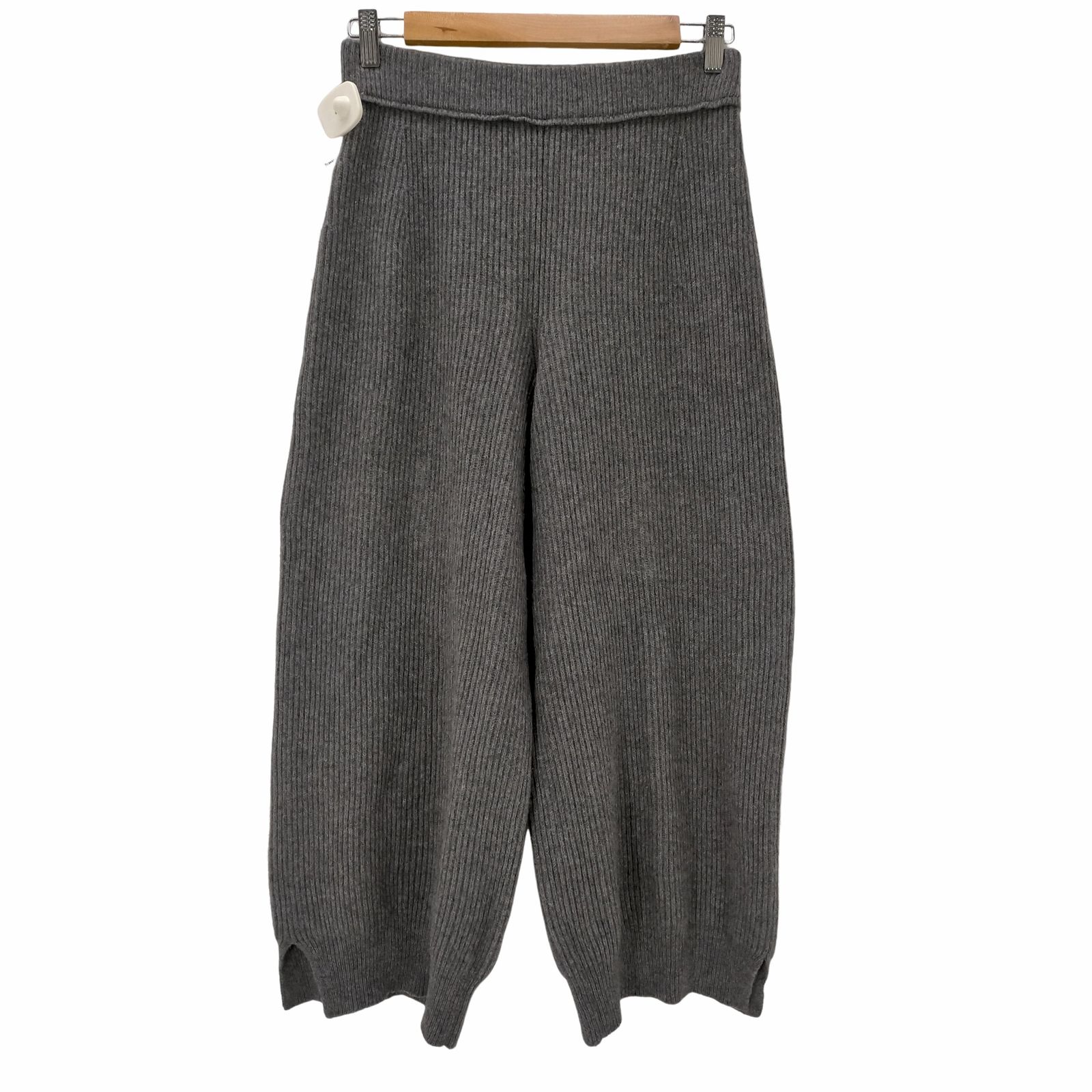ドゥロワー　ニットパンツ ドゥロワー Drawer 18AW ウールカシミア混紡 ワイドニットパンツ