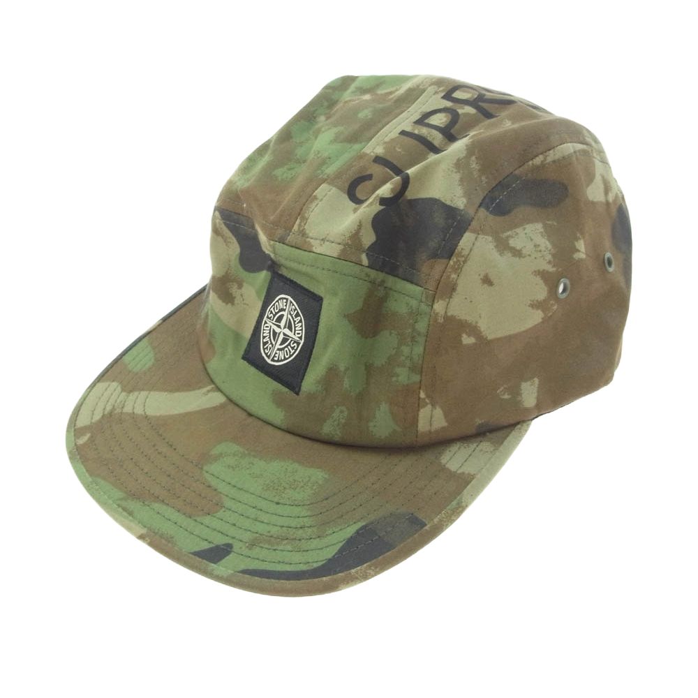 Supreme シュプリーム 14AW Stone Island Camp Cap Woodland Camo  