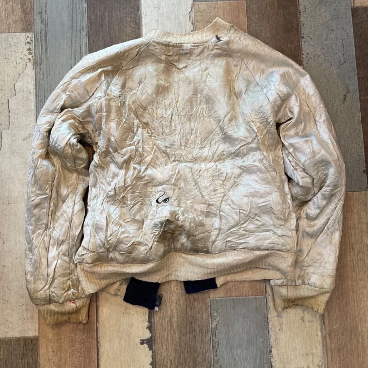 special】50s〜 ベロア 別珍 スカジャン リバーシブル 虎 - メルカリ