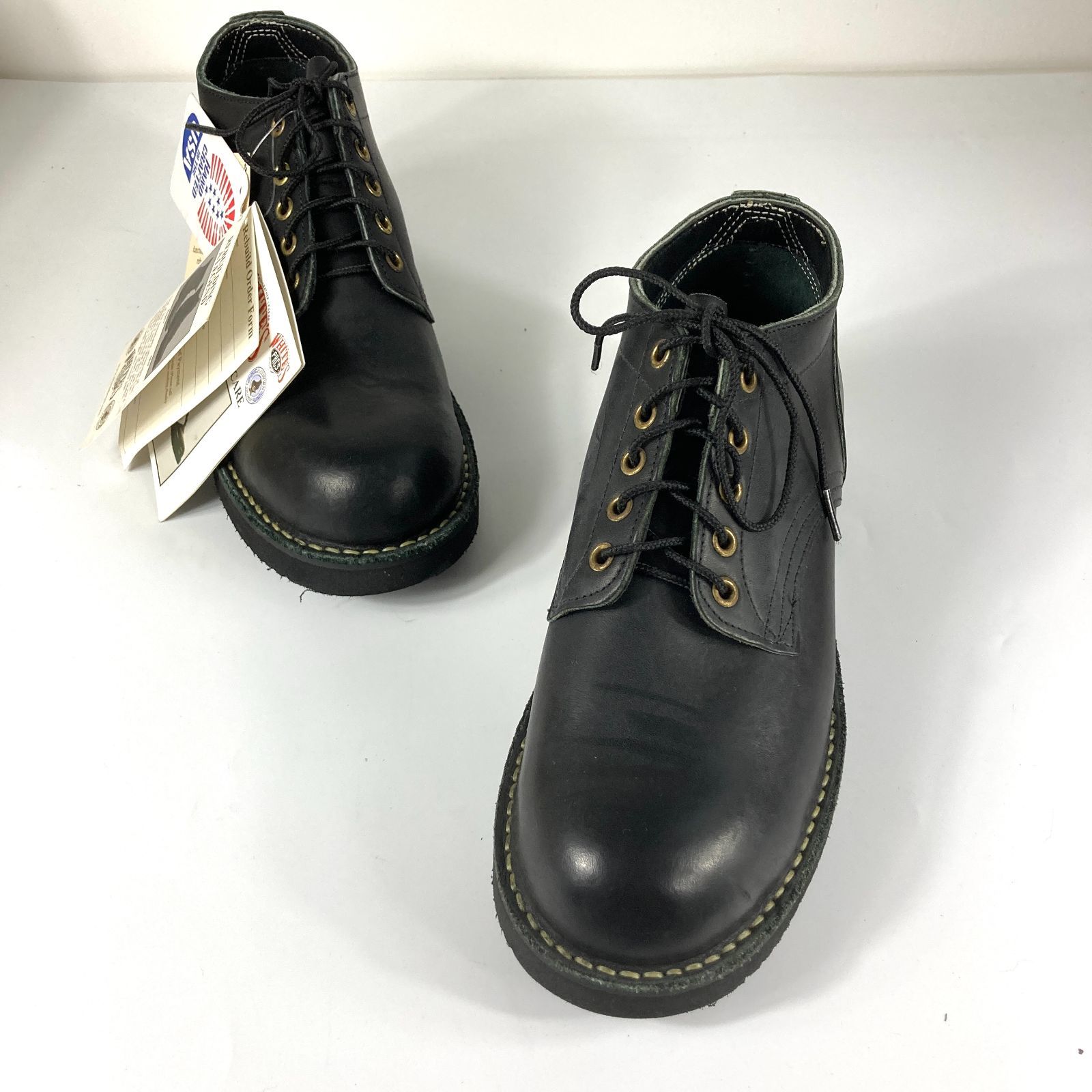 ハソーン オックスフォード 10E 新品ソール スエードブラック HATHORN