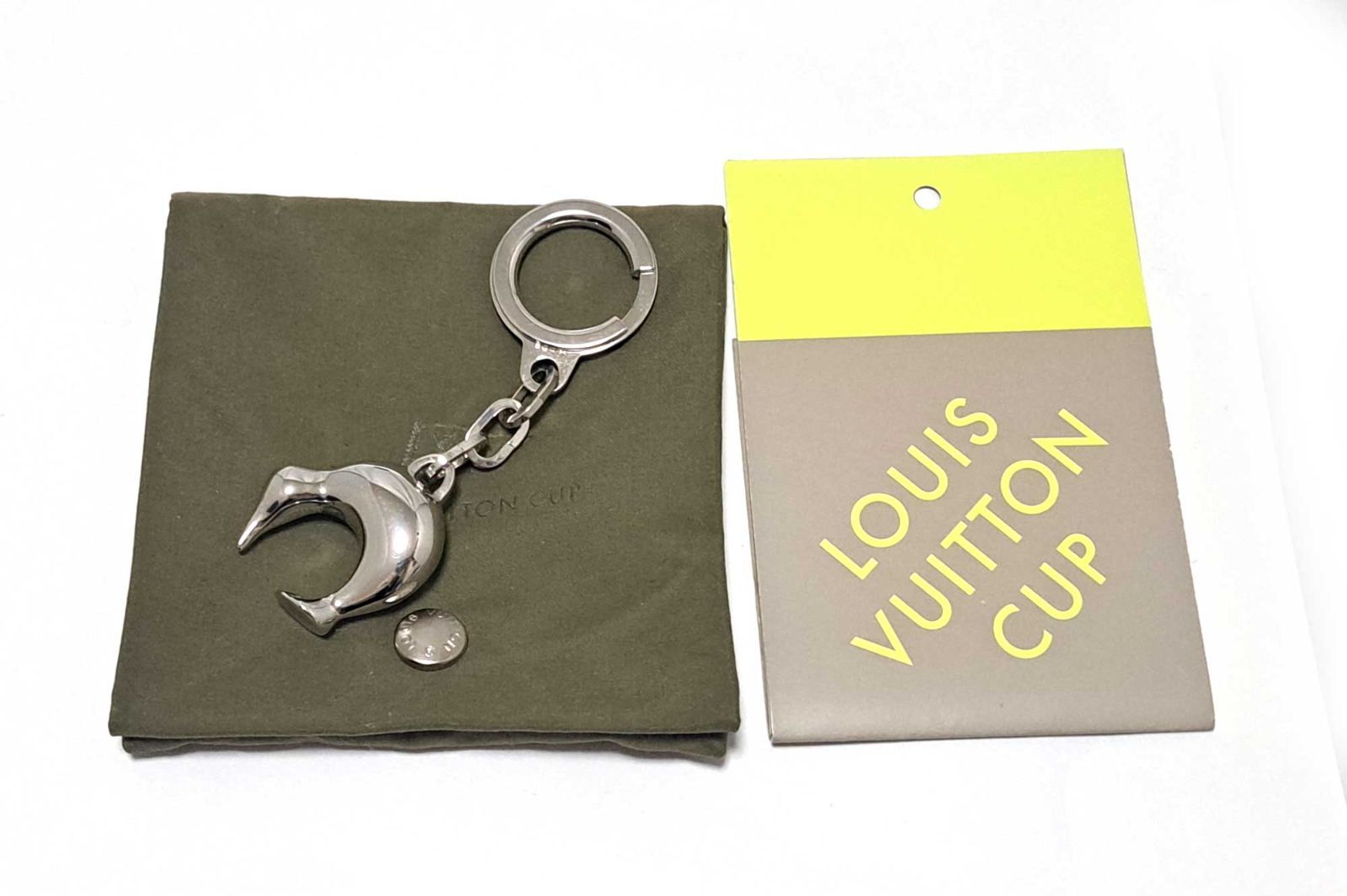 ルイヴィトンカップ Louis Vuitton Cup キーチェーンキーホルダー LOUIS VUITTON】2003年ルイヴィトンカップ限定品 キーリング 【公式通販】