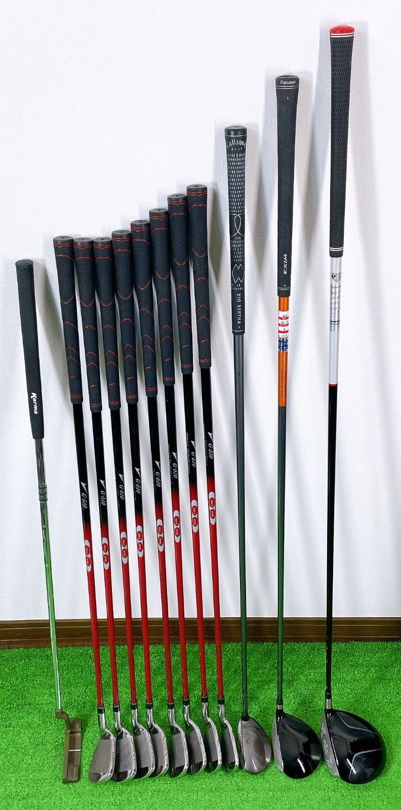 レフティ 左 新品キャディバック付き メンズゴルフ クラブセット