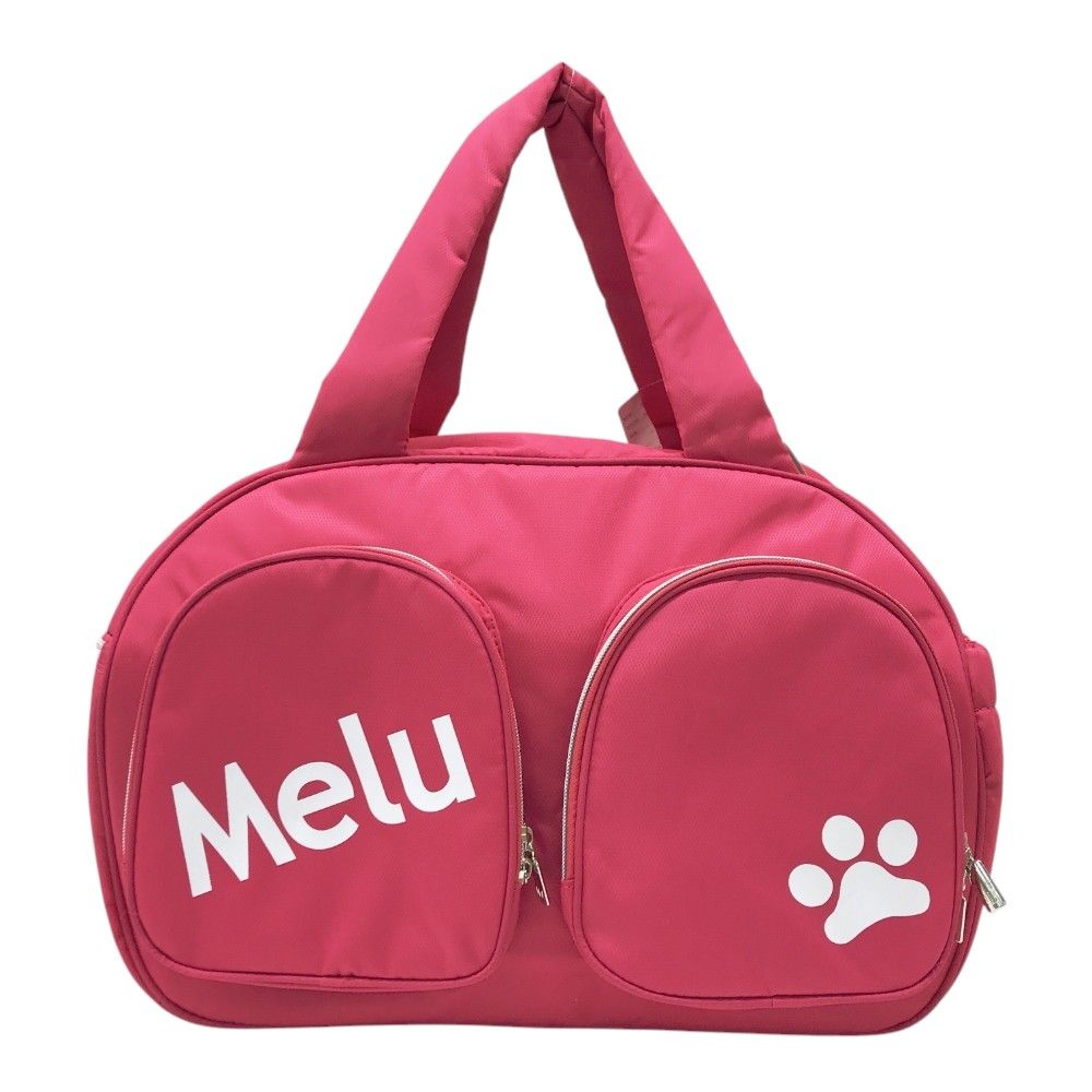 美品　使用1回M-U SPORTS ピンク ボストンバッグ ゴルフバック M.U SPORTS エムユースポーツ ボストンバッグ ピンク系 [240101340934