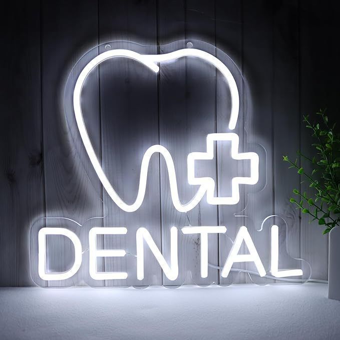 ネオンサイン ネオンイト ネオン管 おしゃれ LED 歯科 dental 照明 Z5OH350