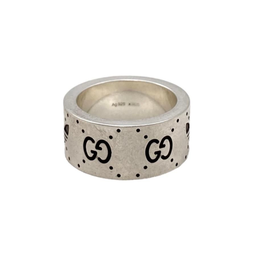 GUCCI adidas グッチ アディダス リング 銀 指輪 20号 中古 グッチ GUCCI アディダスリング SV ジュエリー | 中古ブランド
