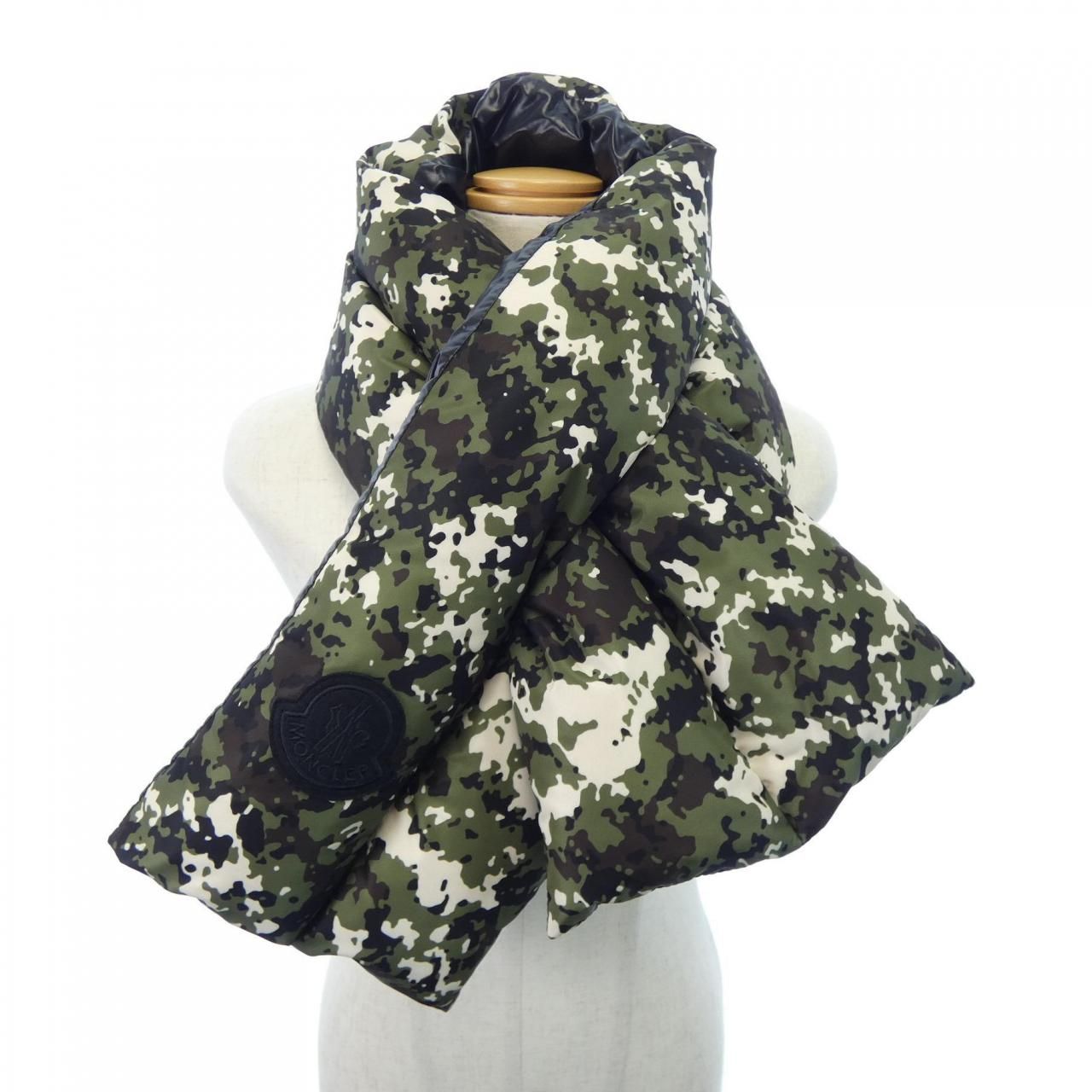 モンクレール MONCLER MUFFLER Moncler マフラー 手袋 セット 黒